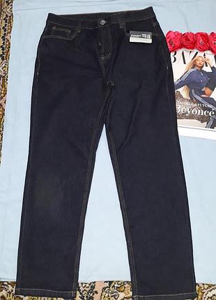 Джинсы размер 48 стрейчевые новые прямые w 32 denim