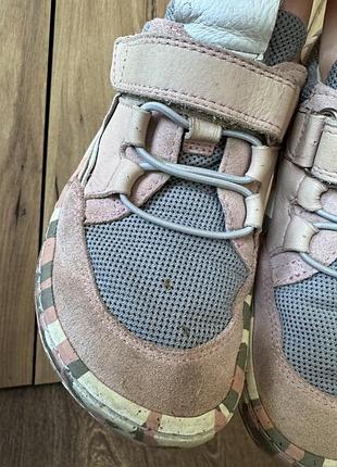 Кросівки  froddo barefoot 30 розмір 19 см у кольорі  grey/pink (сіро-рожеві).