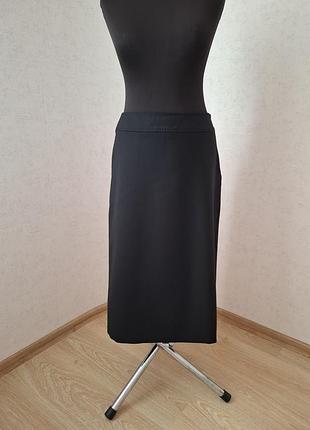 Классическая юбка-миди из шерсти max mara