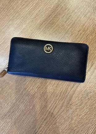 Кожаный кошелек michael kors