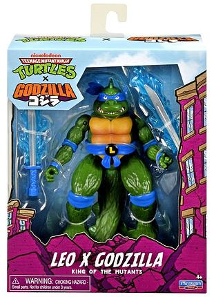Фігурка tmnt x godzilla – лео в образі ґодзілли