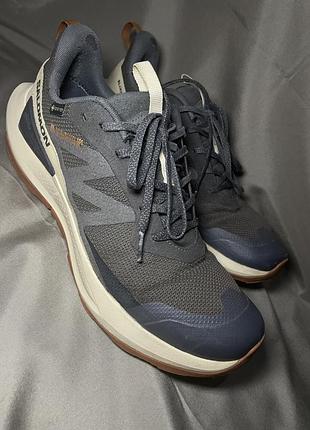 Кросівки salomon gore-tex чоловічі, розмір 9 uk, синій