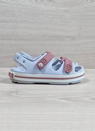 Детские босоножки / сандалии на липучках crocs оригинал, размер 27 (крокс с 10)