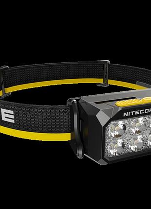 Налобный фонарь с универсальным питанием nitecore ha29 uhe mct (3xaaa, 1200лм, 170м, usb-c)