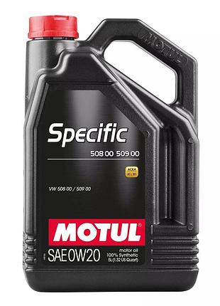 Масло моторное motul specific 508/509 0w20 5l, 867251