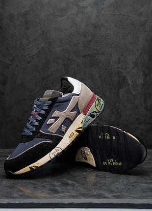 Premiata mick black blue grey 3