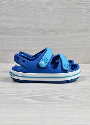 Детские босоножки / сандалии на липучках crocs оригинал, размер 24 (крокс с 7)