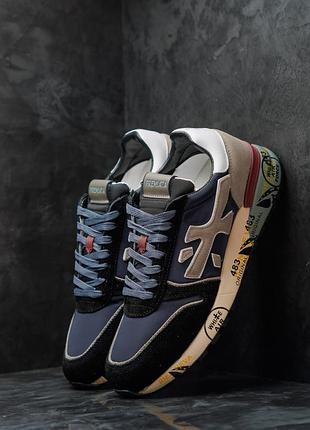 Premiata mick black blue grey 2