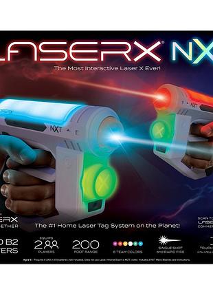 Ігровий набір для лазерних боїв – laser x nxt micro для двох гравців