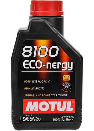 Масло моторное motul 8100 eco-nergy 5w30 1l, 812301