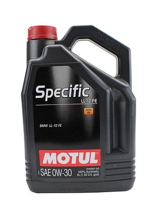 Масло моторне motul specific ll-12 fe 0w30 5l, 832606