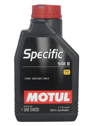 Масло моторное motul specific 948 b 5w20 1l, 106317