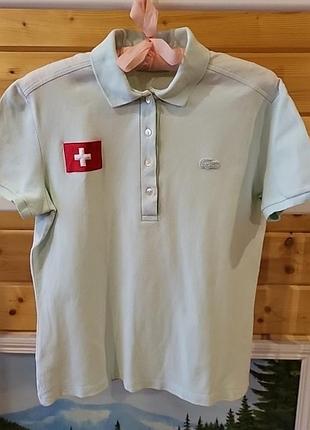Женская футболка поло lacoste