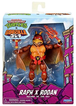 Фігурка tmnt x godzilla – раф в образі родана