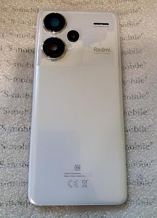 Задняя крышка для xiaomi redmi note 13 pro plus 5g белая оригинал с олеофобным покрытием