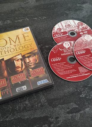 Диск rome total war anthology (pc)