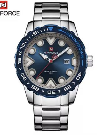 Стильные часы naviforce nf9178 blue