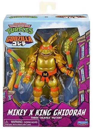 Фигурка tmnt x godzilla – майки в образе короля гидоры