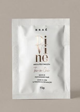 Braé divine ten-in-one незмивний догляд для волосся (пробник, саше 15 г)