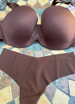 Комплект білизни бюст+трускии victoria’s secret оригінал