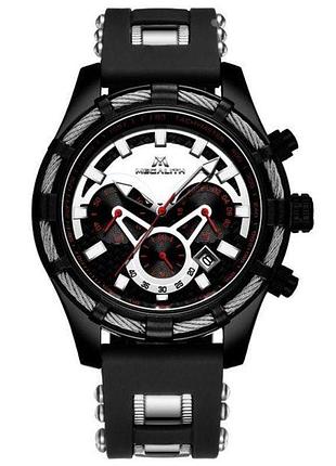 Часы мужские megalith 8042m | rubber band black