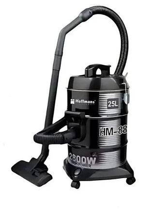 Пылесос hoffmans hm-8806 25 л хозяйственный пылесос 2800 вт с функцией