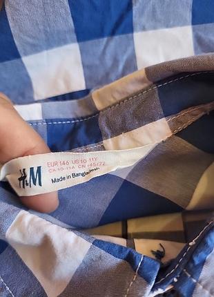Детская рубашка h&m 3