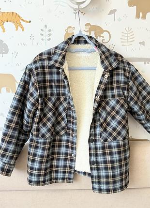 Тепла верхня сорочка zara