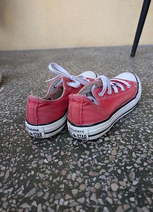 Converse червоні оригінал — 36.5 розмір