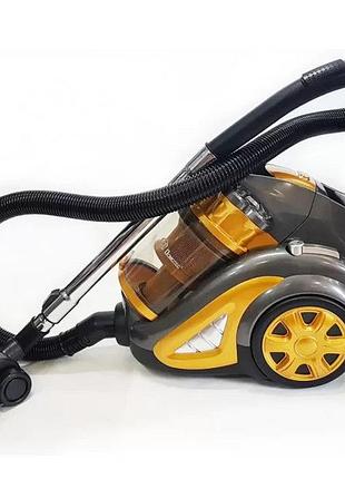 Пилосос domotec ms 4408 turbo brush 3600w жовтий
