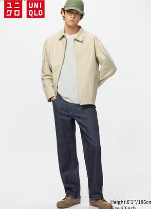 Прямые джинсы uniqlo и известного британского дизайнера  76 anderson