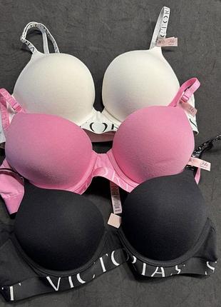 Комплект бюст+трусики з push up victoria’s secret оригінал
