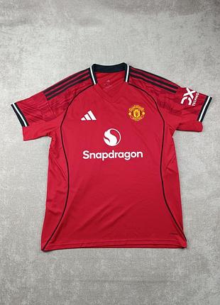 Футбольна футболка adidas mu manchester united 2024/25 mens home jersey