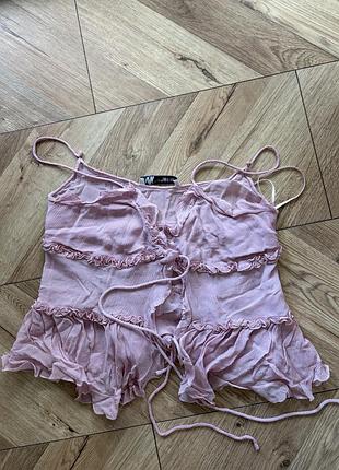 Легкий топ zara