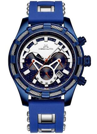 Часы мужские megalith 8042m | rubber band blue