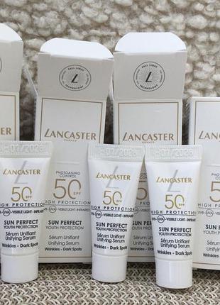 Lancaster сироватка проти підгментних плям з спф50