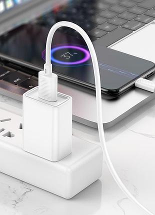 Кабель hoco x88 micro-usb - usb (2.4а 1м) белый 4