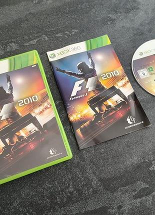 Диск formula 1 2010 (xbox 360)
