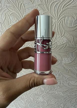 Блиск для губ loveshine plumping lip oil yves saint laurent у відтінку 44 nude lavalliere