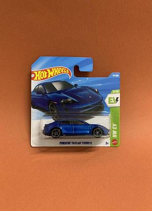 Машинка хот вілс порш тайкан porsche taycan turbo s hot wheels 2026