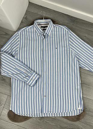 Чоловіча оригінальна сорочка tommy hilfiger