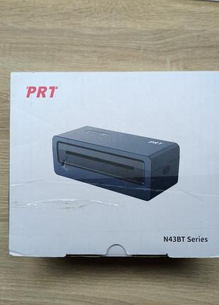 Термопринтер этикеток prt n43bt bluetooth usb для печати ттн новая почта укрошта стикеров 100х150