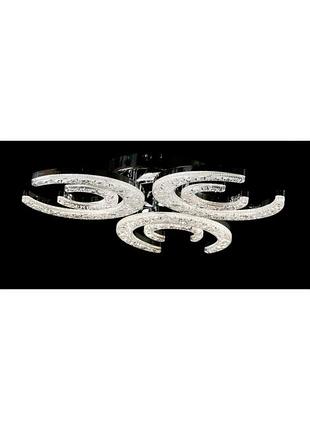 Led-люстра з димером l1655/3+3 led (ch)