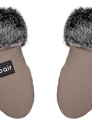 Рукавиці bair northmuff pn-02 cappuccino капучино