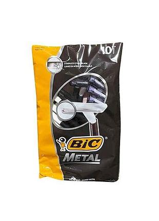 Однор. станок bic 1 metal для бритья (10шт.в уп.) тм bic