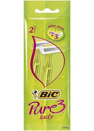 Бритва одноразова 2шт pure3 lady тм bic