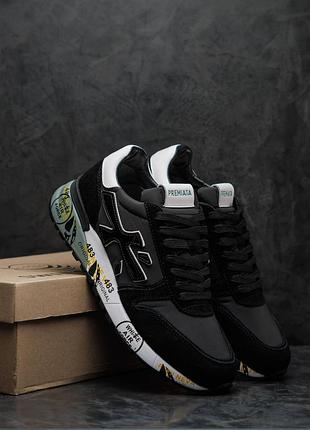 Premiata mick black white