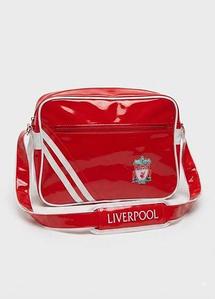 Новая спортивная сумка леверпуль / liverpool fc лакированная ретро