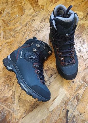 Оригинальные кожаные трекинговые ботинки на мембране не промокаемые lowa gore-tex
