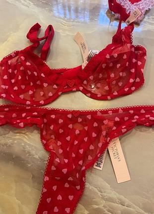 Комплект білизни бюст+трусики victoria’s secret оригінал